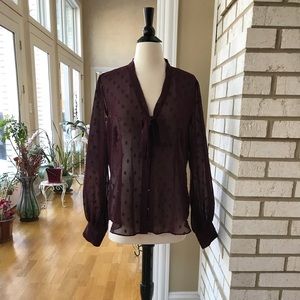 Maroon Express Blouse